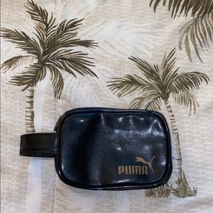 Small puma wristlet bag